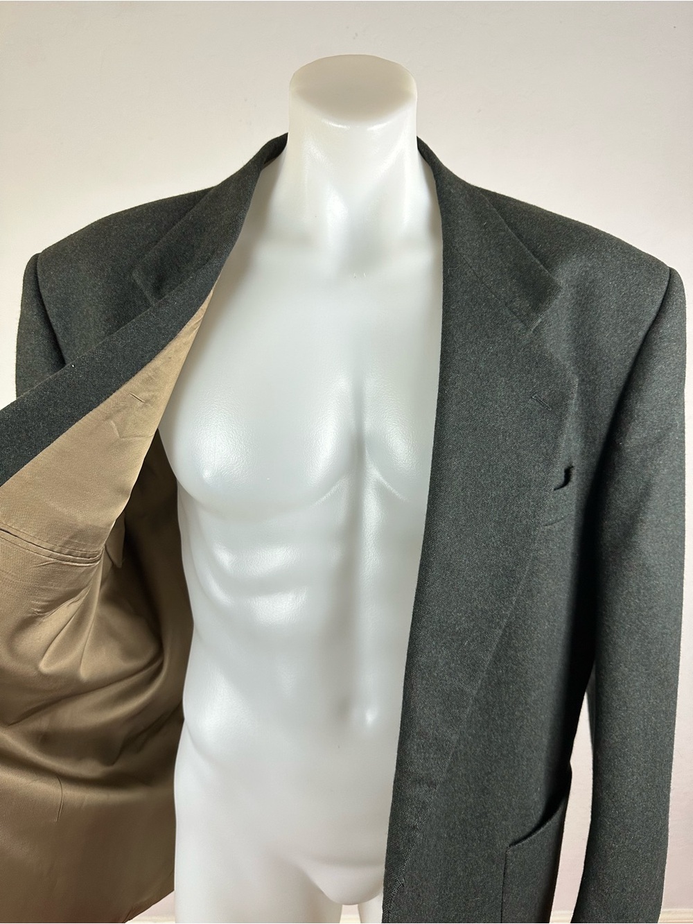 Oscar de la Renta Multicolored-Fleck Men’s Blazer